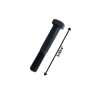 PERNO HEXAGONAL GRADO 2 HILO CTE 5/8 X 4 NEGRO