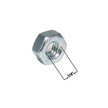 TUERCA HEXAGONAL ZINCADA 5/16"