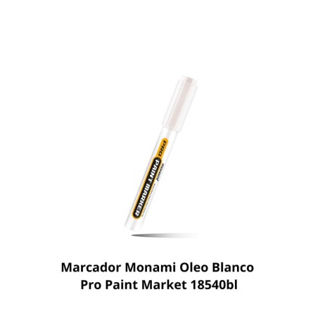 MARCADOR MONAMI OLEO BLANCO PAINT MARKET 18540BL