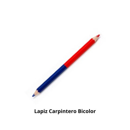 LAPIZ CARPINTERO BICOLOR
