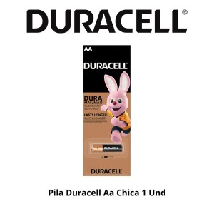 PILA DURACELL AA CHICA 1 UND