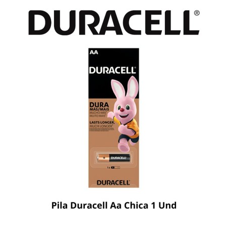 PILA DURACELL AA CHICA 1 UND