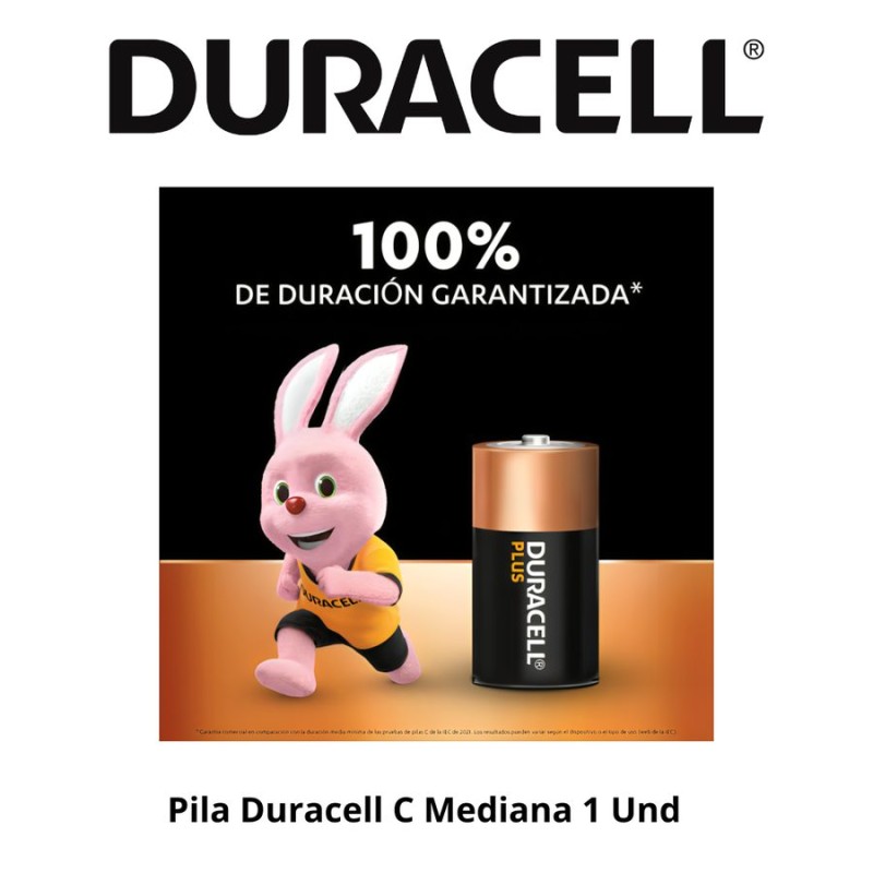 PILA DURACELL C MEDIANA 1 UND