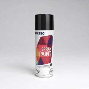 ESMALTE SPRAY FULLTEC 400 ML NEGRO OPACO MATE