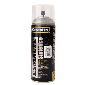 ESMALTE SPRAY CERESITA ALUMINIO 485 ML