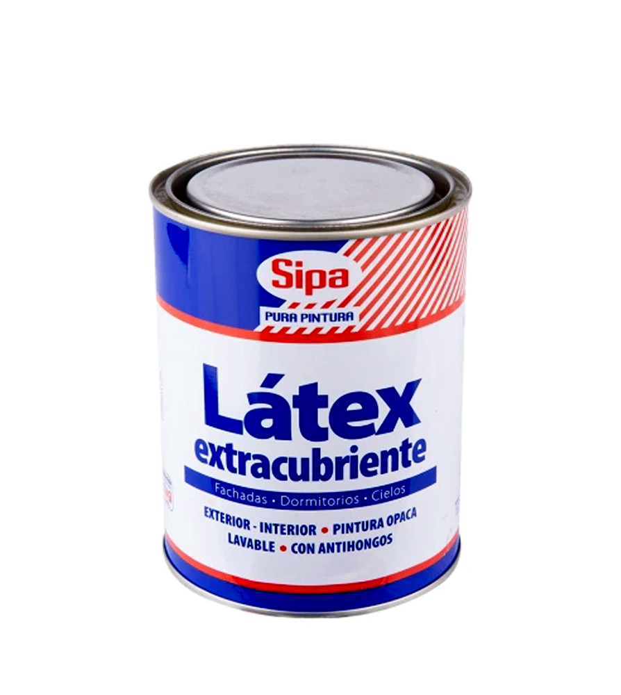 Latex Sipa Extracubriente 1/4 Gl Base I/n (fuerte)
