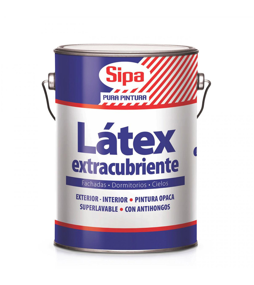 Latex Sipa Extracubriente 1 Galon Blanco Invierno