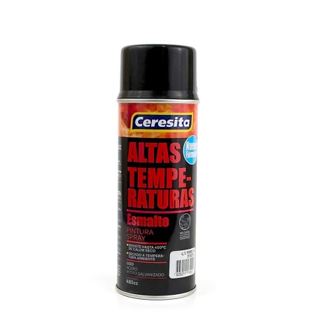 ESMALTE SPRAY CERESITA ALTA TEMP ALUMINIO 485 ML