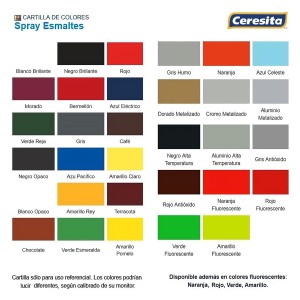 ESMALTE SPRAY CERESITA ALTA TEMP ALUMINIO 485 ML