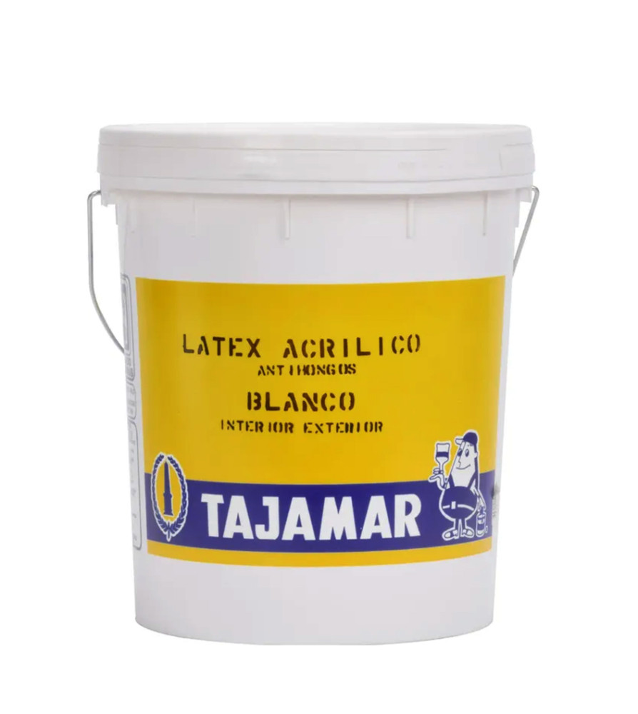 Latex Tajamar Acrilico 4 Galon Balde Blanco 191110