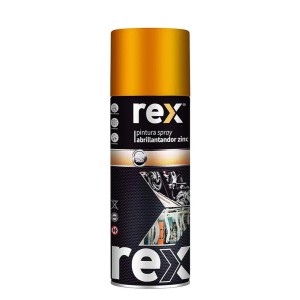 PINTURA SPRAY REX ZINC ABRILLANTADOR 400 ML HIGH T