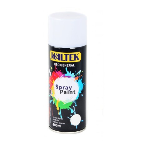 ESMALTE SPRAY WALTEX BLANCO BRILLANTE W71BL40 400