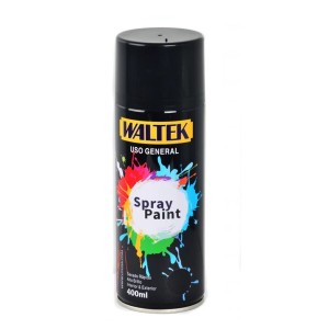 ESMALTE SPRAY WALTEX NEGRO BRILLANTE W71NE39 400 M