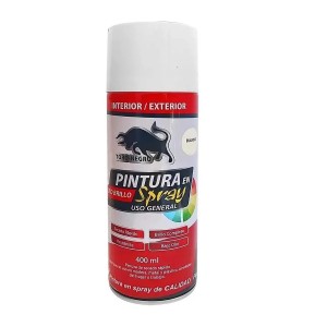 ESMALTE SPRAY TORONEGRO BLANCO BRILLANTE TN0170 40