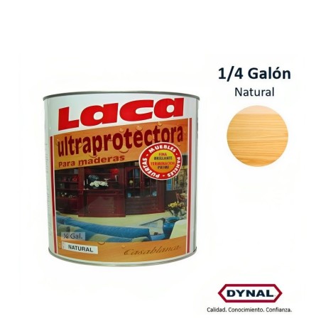 LACA DYNAL PARA MADERA PRIMERA 1/4 GL