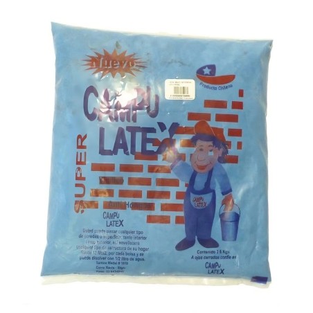 LATEX EN BOLSA 2,6-2,8 KG RINDE 15 MT/2 AZUL PIEDR
