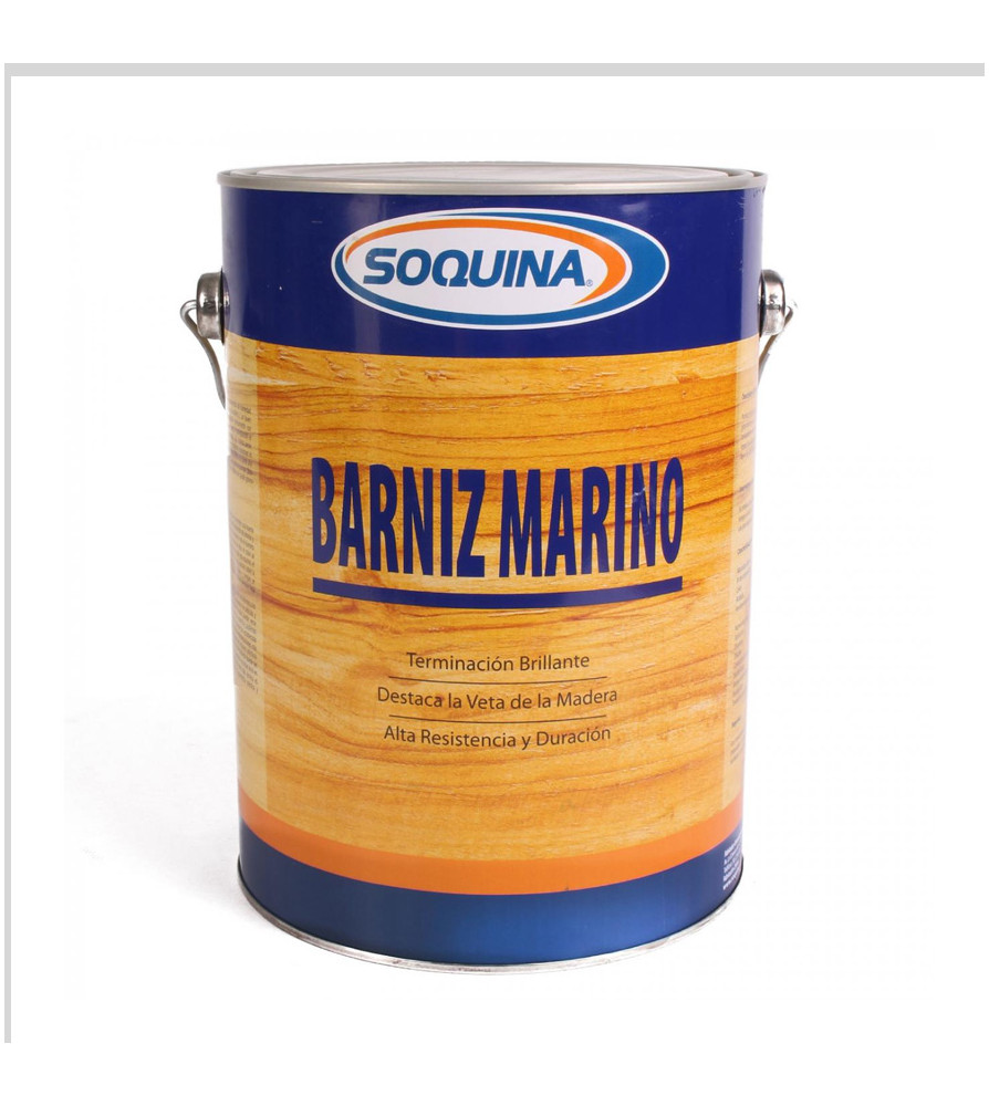 Barniz Marino Soquina 1 Galon Caoba