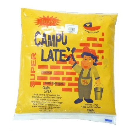 LATEX EN BOLSA 2,6-2,8 KG RINDE 15 MT/2 OCRE