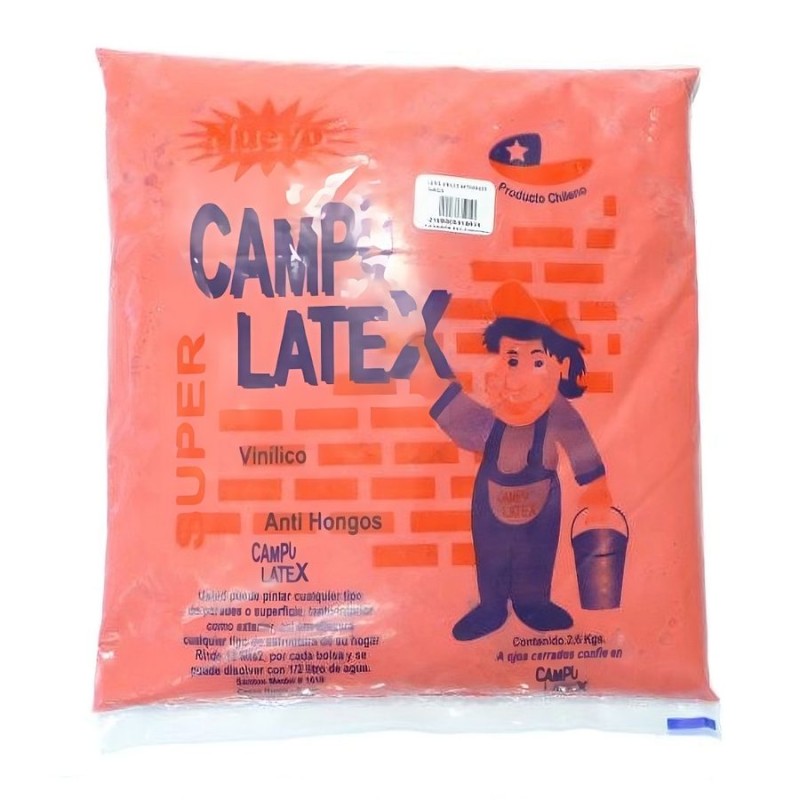 LATEX EN BOLSA 2,6-2,8 KG RINDE 15 MT/2 SANDIA