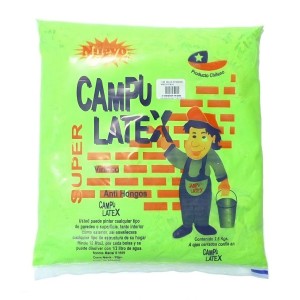 LATEX EN BOLSA 2,6-2,8 KG RINDE 15 MT/2 VERDE PIST