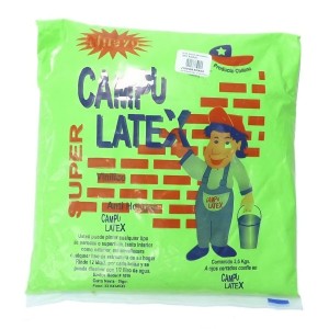 LATEX EN BOLSA 2,6-2,8 KG RINDE 15 MT/2 VERDE MANZ