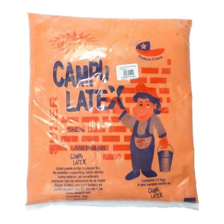LATEX EN BOLSA 2,6-2,8 KG RINDE 15 MT/2 ZAPALLO