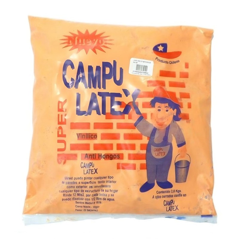 LATEX EN BOLSA 2,6-2,8 KG RINDE 15 MT/2 MELON