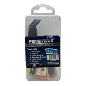 PARCHE CAMARA BICICLETA SET 12 PZ F5163