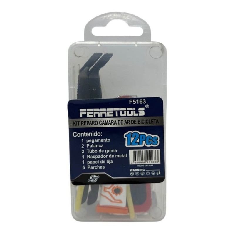 PARCHE CAMARA BICICLETA SET 12 PZ F5163