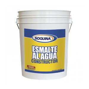 ESMALTE AL AGUA CONSTRUCTOR 1 BALDE 4 GL BASE BLAN