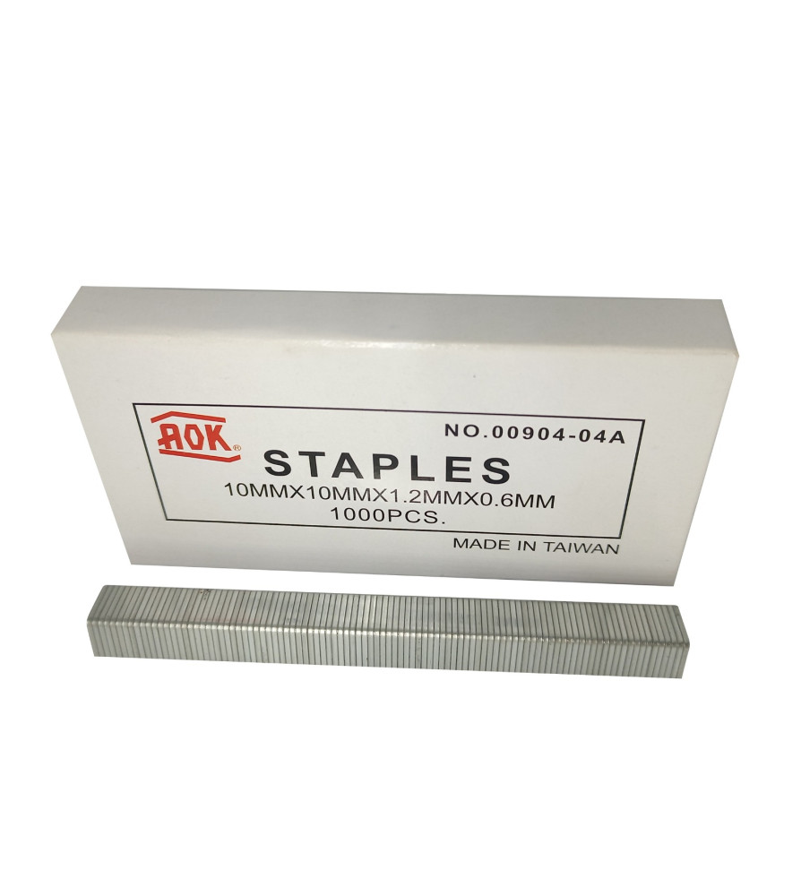 Grapas Aor T/pesado Caja X Mil 3/8 10 Mm Vi-0904-1
