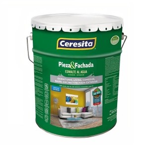 ESMALTE CERESITA PIEZA Y FACHADA 1 BD BLANCO (5 GA