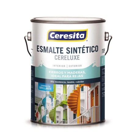 ESMALTE CERELUXE SINTETICO 1 GL CAFE MORO