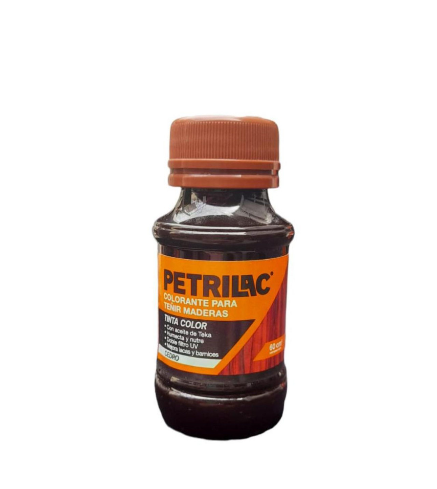 Colorante Para Tenir Madera 60 Cc Petrilac Nogal