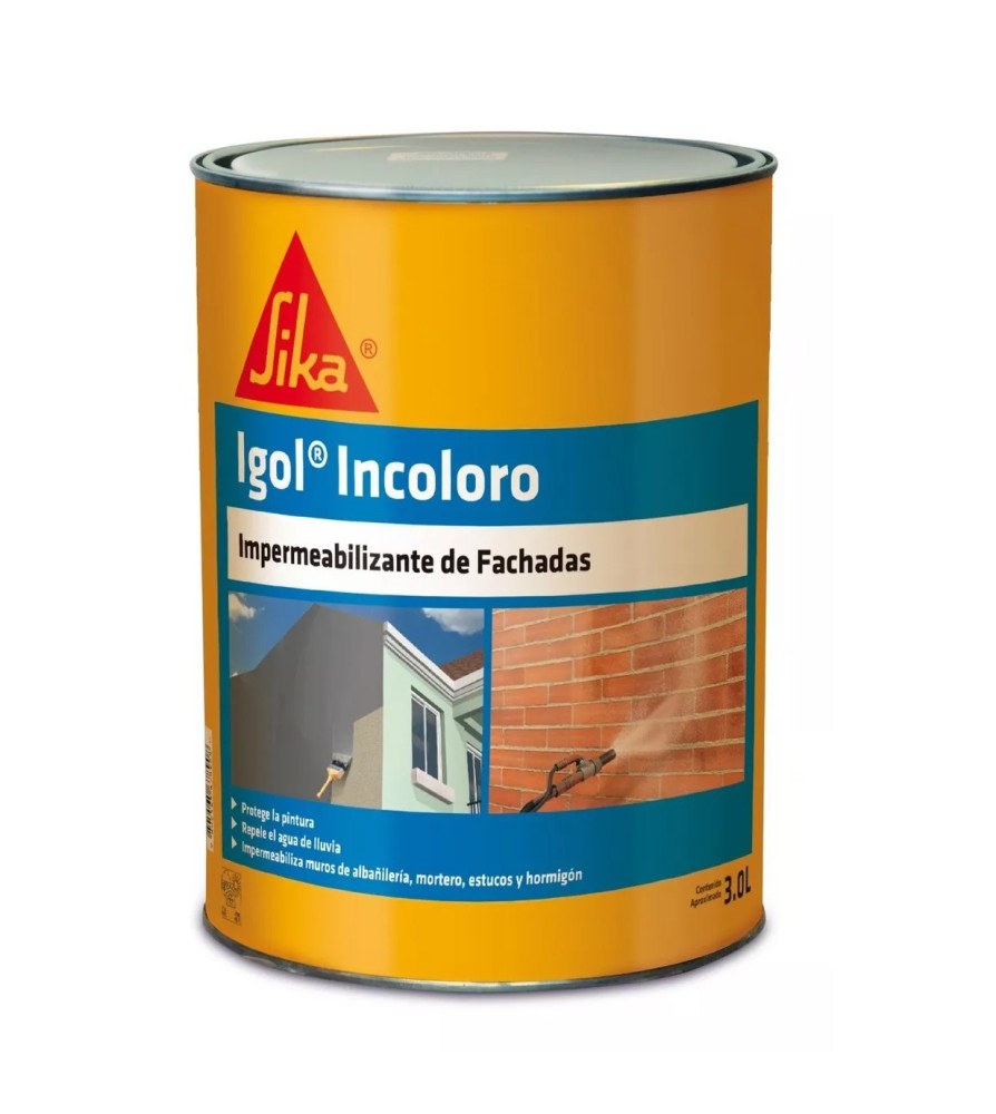 Igol Incoloro Impermeabiliza 3 Lts Tarro 5001380 H
