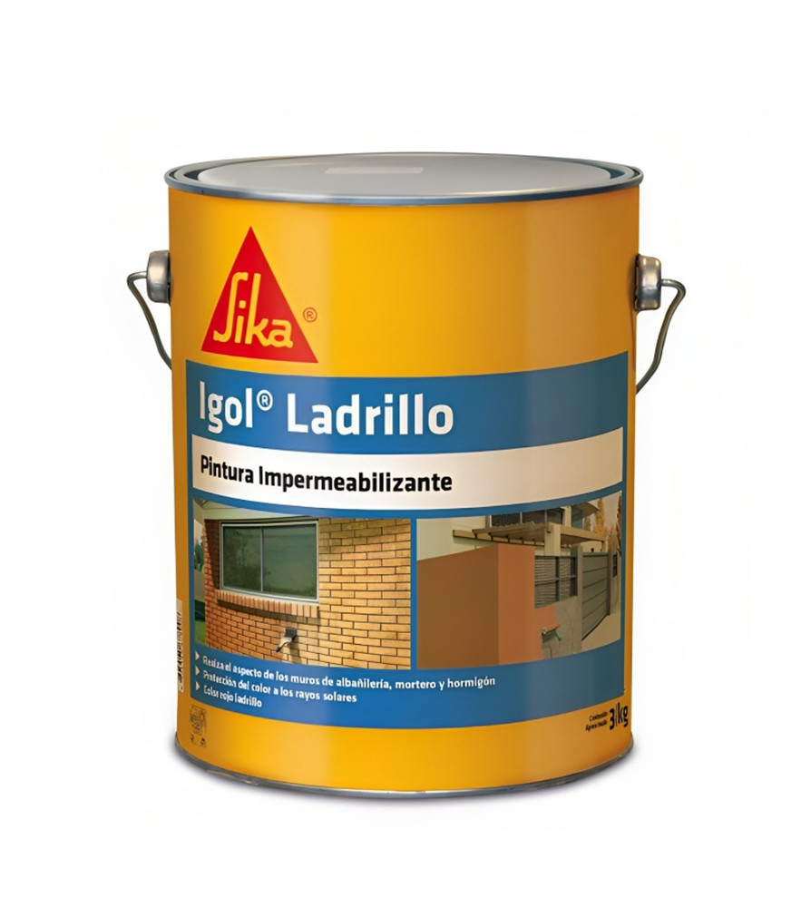 Igol Ladrillo Impermeabiliza 3 Kgs Tarro 5012373 H
