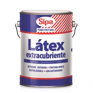 LATEX SIPA EXTRACUBRIENTE 1 GALON BLANCO