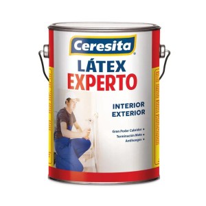 LATEX CERESITA EXPERTO 1 GALON BLANCO INGLES