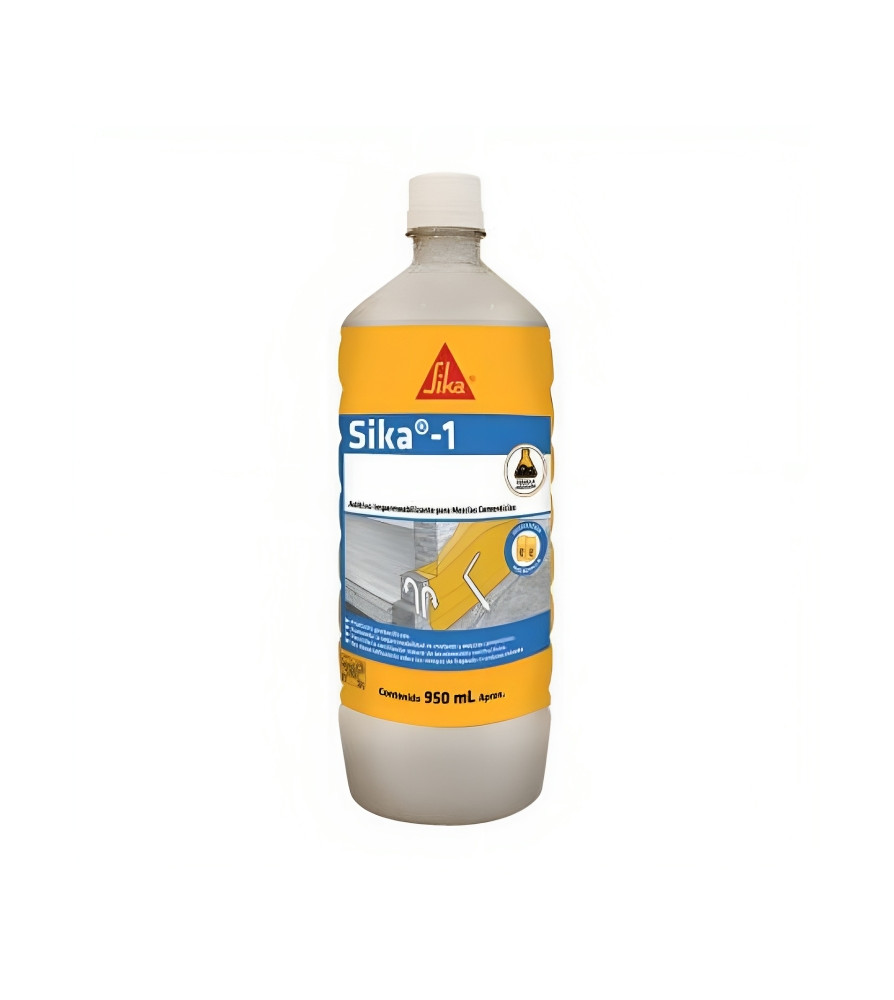Sika 1 Impermeabilizante 950 Ml Botella 1101372