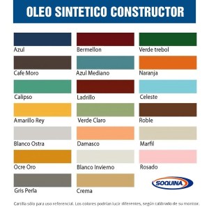 OLEO SOQUINA CONSTRUCTOR 1/4 GL OCRE