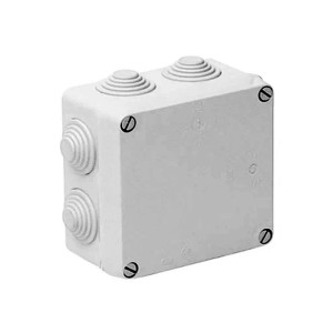 CAJA ESTANCA DERIVACION INTERPERIE C/CONO 100 X 10