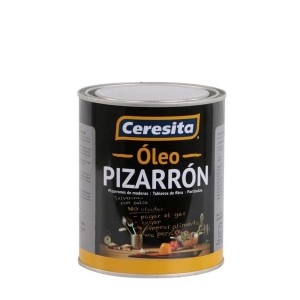 OLEO PIZARRON CERESITA 1/4 GL NEGRO
