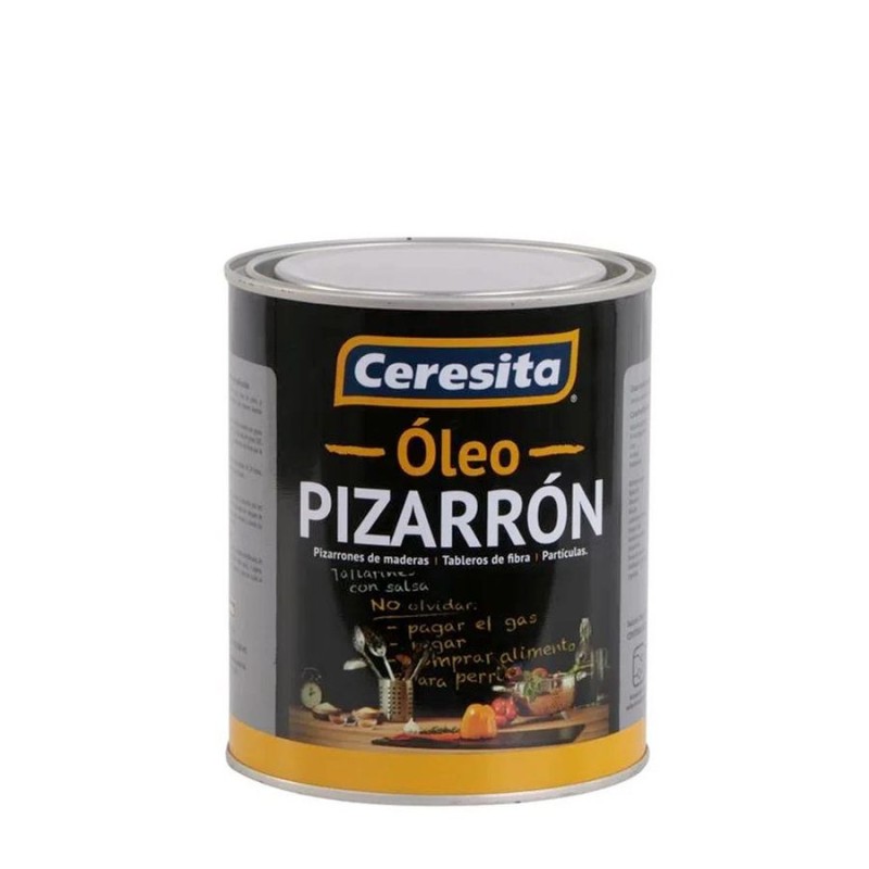 OLEO PIZARRON CERESITA 1/4 GL NEGRO