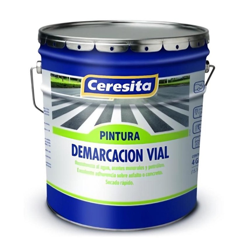 PINTURA CERESITA TRAFICO CONTRASTE 4 GL BD AMARILL