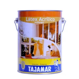 LATEX TAJAMAR ACRILICO 1 GALON BLANCO 19111001