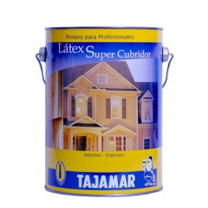 LATEX TAJAMAR SUPERCUBRIDOR 1 GALON BLANCO 1711100