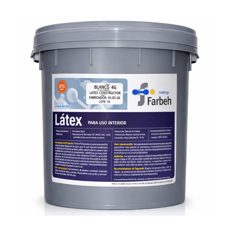 LATEX FARBETH INTERIOR CONTRUCTOR 4 GL
