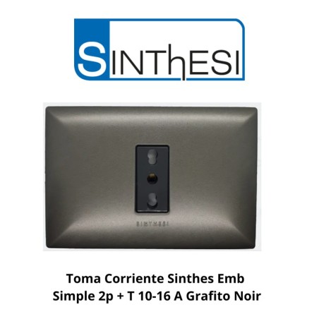 TOMA CORRIENTE SINTHES EMB SIMPLE 2P + T 10-16 A G