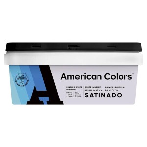 ESMALTE AL AGUA AMERICAN COLORS 1 GL BASE A BLANCA