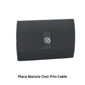 PLACA MARICIO CIVIC P/TV CABLE